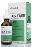 Elastalift Tea Tree Oil Facial Spot Treatment W/Witch Hazel Clarifying Tea Tree Oil For Face Helps Target Redness, Acne, Bumps, Dry Itchy Skin, & Large Pores. Non-Irritating Formula, 1.8 Fl Oz(2 Pack)