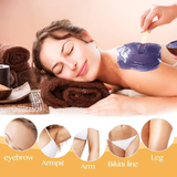 Waxcalm Smooth Skin Set - Waxing Machine with 3 Scented Wax Bean Bags Honey, Chamomile, Strawberry