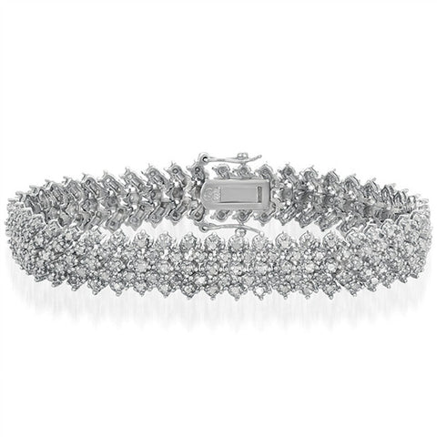 Vintage Looking 2.00CT Diamond Pave Bracelet