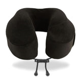 Cabeau Evolution Classic 100% Memory Foam Travel Neck Pillow for Airplanes and Travel, 360-Degree Support, Midnight