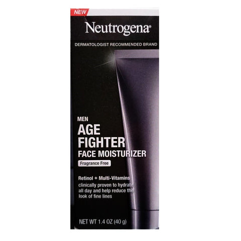 Neutrogena Age Fighter Retinol Face Moisturizer For Men 1.4 Oz