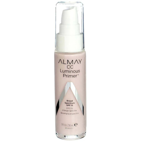 Almay Smart Shade CC Luminous Primer SPF 15, 1 fl oz, Clear