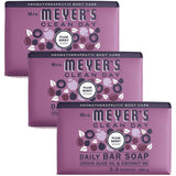 (3 Pack) Mrs. Meyer’s Clean Day Bar Soap, Plum Berry Scent, 5.3 ounce