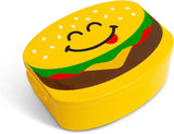 Good Banana Avocado or Burger Kids Children’s Lunch Box - Leak-Proof, 4-Compartment Bento-Style Kids Lunch Box