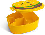 Good Banana Avocado or Burger Kids Children’s Lunch Box - Leak-Proof, 4-Compartment Bento-Style Kids Lunch Box