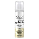 (2 Pack) Olay Total Effects Face Wash, Whip Polishing Crème Cleanser, 5 fl oz