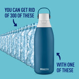 Brita Stainless Steel Premium Filtering Water Bottle-Marina-32 oz