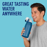 Brita Stainless Steel Premium Filtering Water Bottle-Marina-32 oz