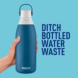 Brita Stainless Steel Premium Filtering Water Bottle-Marina-32 oz