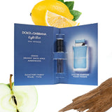 Dolce & Gabbana Light Blue Eau Intense Eau De Parfum Spray Vials-15 pack