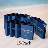 Dolce & Gabbana Light Blue Eau Intense Eau De Parfum Spray Vials-15 pack
