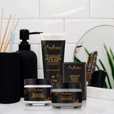SheaMoisture Clarifying Facial Regiment Kit, African Black Soap with Tamarind Extract & Tea Tree Oil, 4 Pieces
