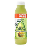 Garnier Fructis Smoothing Treat Shampoo, Avocado, Nourish and Smooth for Frizzy Hair, 50% More, 17.7 fl oz