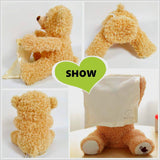 GUND Peek-A-Boo Teddy Bear Plush Animated Stuffed Animal for Babies and Newborns, Musical Singing Talking Toy, 11.5’’