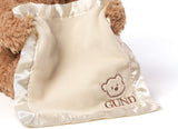 GUND Peek-A-Boo Teddy Bear Plush Animated Stuffed Animal for Babies and Newborns, Musical Singing Talking Toy, 11.5’’