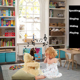GUND Peek-A-Boo Teddy Bear Plush Animated Stuffed Animal for Babies and Newborns, Musical Singing Talking Toy, 11.5’’