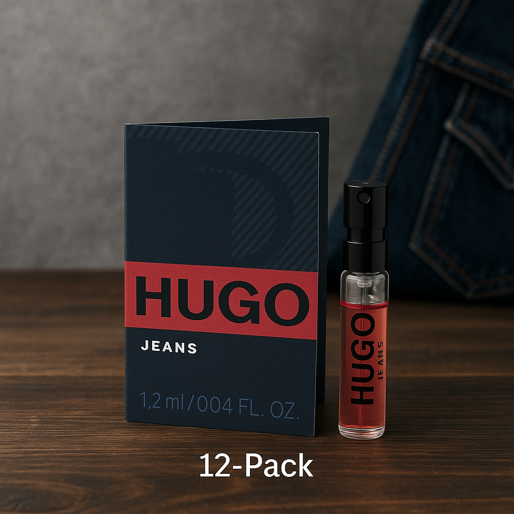 Hugo Boss Hugo Jeans EDT Spray Vials 1.2ML-12 pack – DealJock
