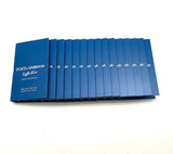 Dolce & Gabbana Light Blue Eau Intense Eau De Parfum Spray Vials-15 pack