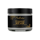 SheaMoisture Clarifying Facial Regiment Kit, African Black Soap with Tamarind Extract & Tea Tree Oil, 4 Pieces