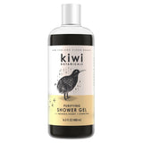 (2 Pack) Kiwi Botanicals Purifying Shower Gel, Charcoal and Manuka Honey, 16.5 fl oz