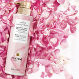 Pantene Pro-V Miracle Moisture Boost Sulfate-Free Rose Water Shampoo and Conditioner Set with Bonus Hair Treatment