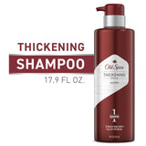 Old Spice Men's Thickening Daily Shampoo with Biotin, 17.9 fl oz