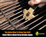 Cave Tools Bristle-Free Brass Metal Grill Scraper