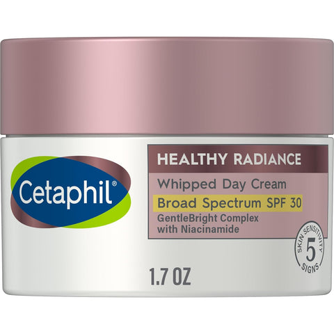Cetaphil Face Day Cream, Healthy Radiance Whipped Day Cream w/SPF 30(2-pack)