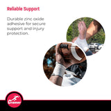 Cramer Team Color Athletic Tape, 1.5" x 10 Yards -Green-Easy Tear Sports Tape -2 pack