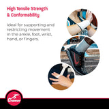 Cramer Team Color Athletic Tape, 1.5" x 10 Yards -Green-Easy Tear Sports Tape -2 pack