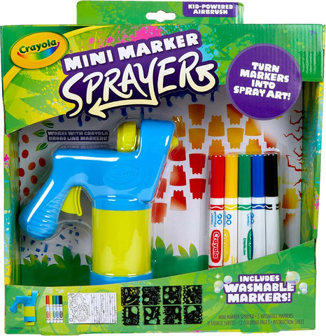 Crayola Mini Marker Sprayer, Marker Airbrush Kit