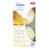 Dove Nourishing Secrets Bath Bombs  Mango & Almond Bath Bomb Set 2 count