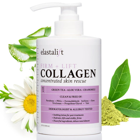 Elastalift Collagen Cream Skin Care Face Lotion & Body Lotion 15 OZ