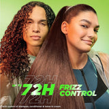 Garnier Fructis Sleek & Shine Anti-Frizz Serum for Frizzy, Dry Hair, Argan Oil, 5.1 Fl Oz, 2 Count