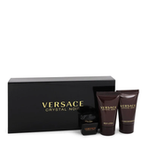 Versace Crystal Noir By Gianni Versace For Women. Set-eau De Parfum .17 OZ Mini & Body Lotion .8 OZ Mini & Shower Gel .8 OZ Mini