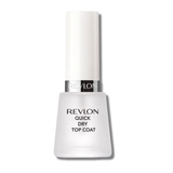 Revlon Top Coat Nail Polish, Quick Dry Nail Polish, Chip Resistant & Longwear Formula, High Shine Finish, Quick Dry Top Coat, Clear, 0.5 Fl Oz