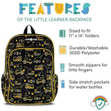 Lone Cone Kids' 3-Piece Back to School Kit - Backpack, Lunchbox & Pencil Case-Construction Style