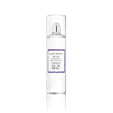 LUCKY Brand Re/Lax The New Sustainably-Inspired & Tranquil Unisex Fine Fragrance Mist For Women & Men, 8.0 Fl Oz