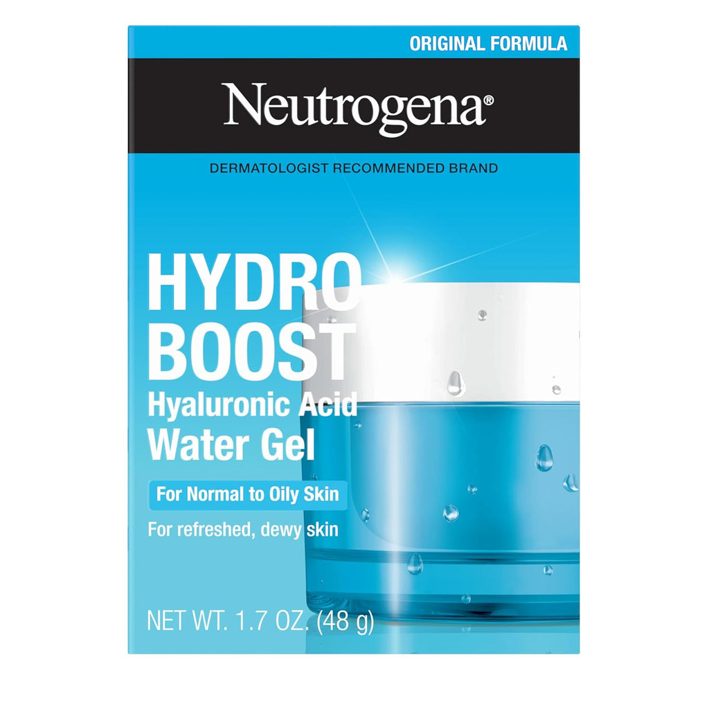 Neutrogena Hydro Boost Water Gel, 24 Hr Hydration for Normal/Oily Skin ...