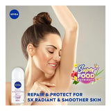 NIVEA Women Extra Brightening Roll-On Deodorant 25ml | 48H Sweat & Odor Protection | Smooth Underarms | Vitamin C & Licorice Formula | Gentle Skin Care for Fresh, Bright Confidence | 3-Pack