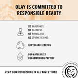 Olay Vitamin C + Peptide 24 Eye Cream, Fragrance-Free, 0.5 oz + Whip Face Moisturizer Travel/Trial Size Gift Set