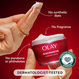 Olay Regenerist Niacinamide + Peptide 24 Hydrating Face Moisturizer with Vitamin B3 for Stronger Skin Barrier 0.5 oz, Travel Size
