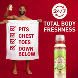 Old Spice Whole Body Deodorant Spray for Men, Aluminum Free, Cucumber + Avocado Scent(3-pack)