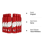 Old Spice Deodorant Body Spray, Original Scent, 5.1 oz. (Pack Of 6)