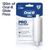 Oral-B Glide PRO Floss Refill, 120m (2 Pack)