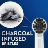 Oral-B Charcoal Electric Toothbrush Replacement Brush Heads Refill, 5 Count