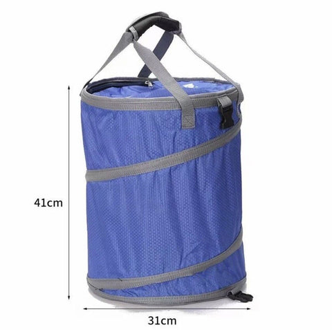 Ozark Trail 50 Can Collapsible Soft-Sided Cooler, Blue or Red