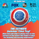 Activ Life The Ultimate Pool Ball - Fill It with Water to Play Underwater Games! (Blue Red)