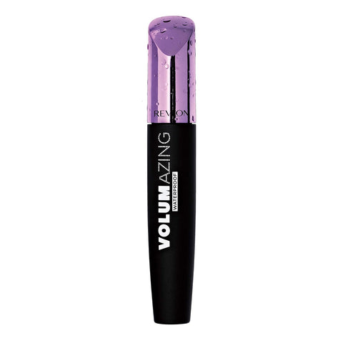 Revlon Volumazing Waterproof Mascara, Oversized Brush for Thick, Fluffy, Fanned-Out Eye Lashes, Long Lasting, Blackest Black (951)(2 pack)