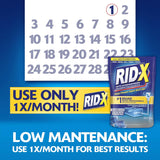 Rid-X Septic Treatment, 12 Month Supply of Septi-Packs, 2.1 Oz each (Pack of 6)